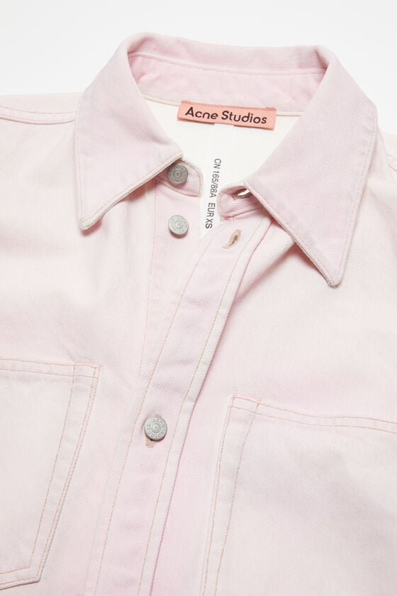 Acne Studios Jeanshemd mit Knopfleiste - Lockere Passform JETZT KAUFEN