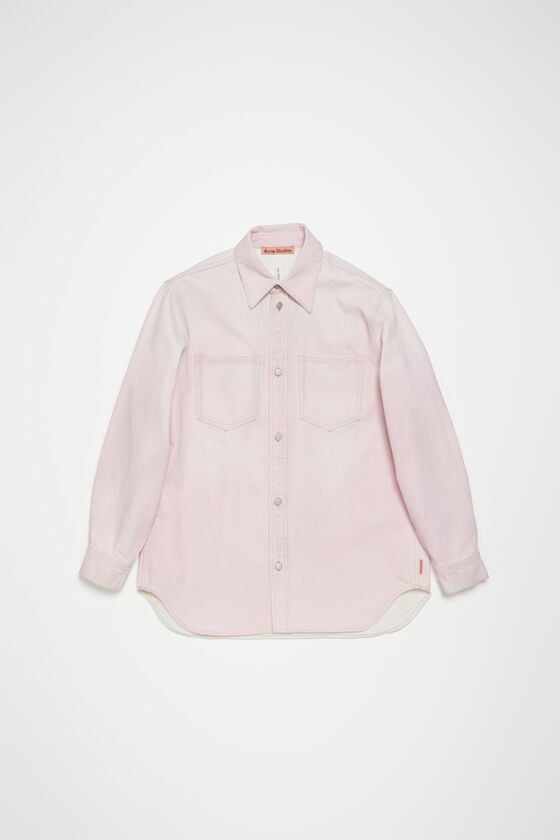 Acne Studios Jeanshemd mit Knopfleiste - Lockere Passform JETZT KAUFEN