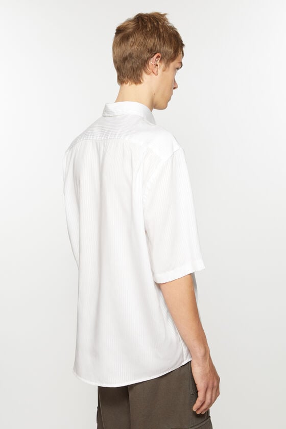 Acne Studios Gestreiftes Hemd mit Knopfleiste Letzte 2 Tage