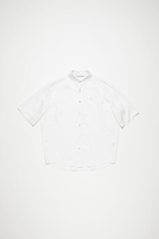 Acne Studios Gestreiftes Hemd mit Knopfleiste Letzte 2 Tage