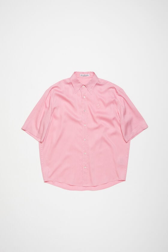 Acne Studios Gestreiftes Hemd mit Knopfleiste Nur für heute