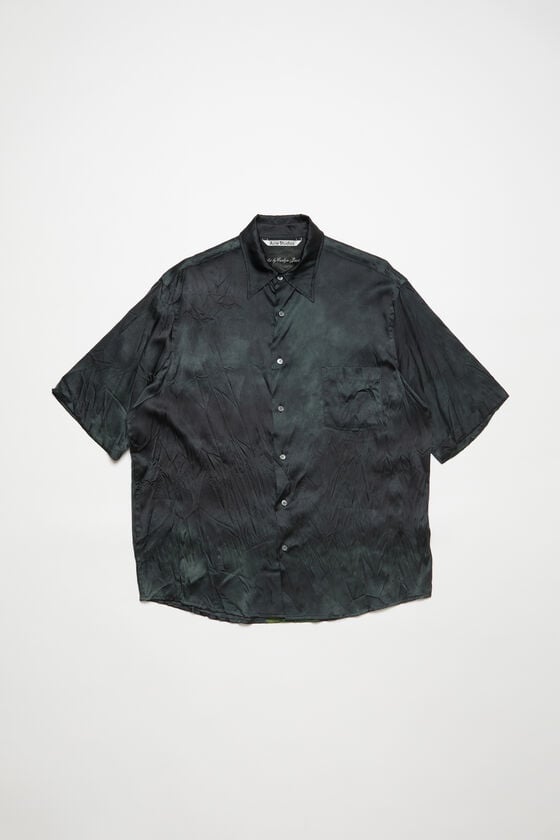 Acne Studios Bedrucktes Hemd mit Knopfleiste Sonderangebot der Fabrik