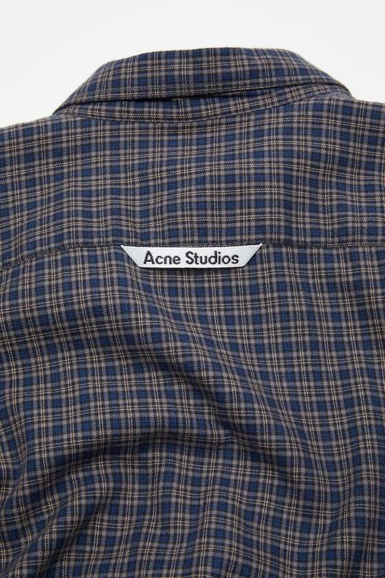 Acne Studios Kariertes Hemd mit Knöpfen Bis zu 55% Rabatt