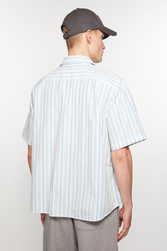 Acne Studios Gestreiftes Hemd mit Knopfleiste Unisex Discount Store für neue Produkte
