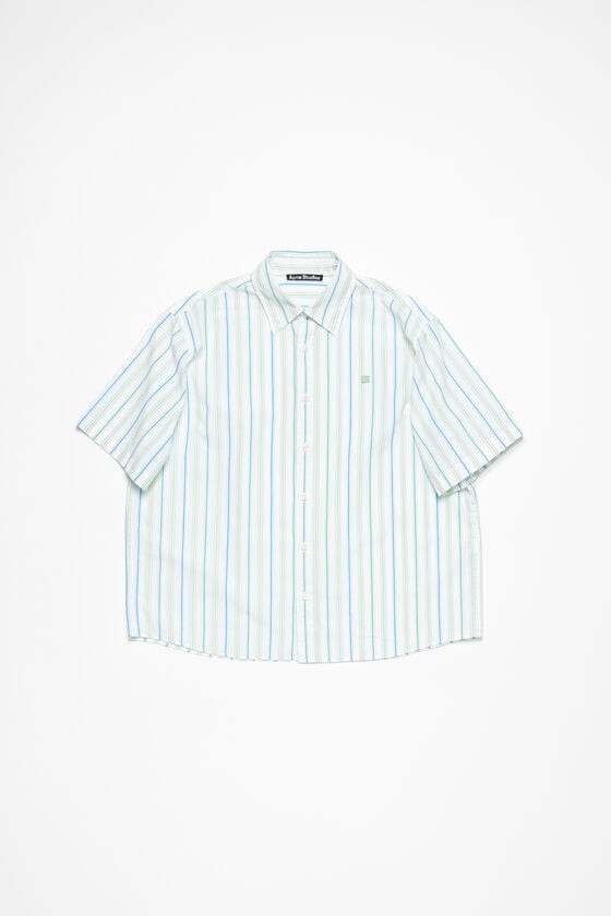 Acne Studios Gestreiftes Hemd mit Knopfleiste Unisex Discount Store für neue Produkte