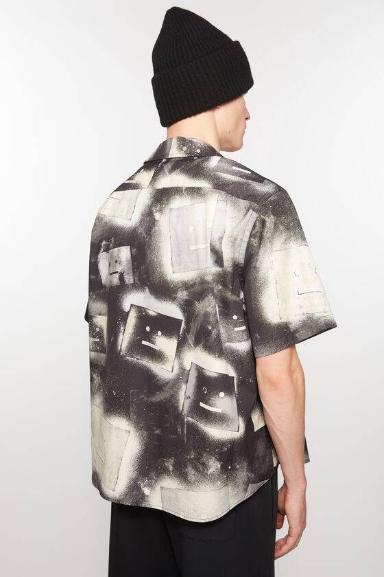 Acne Studios Bedrucktes Hemd mit Knopfleiste Unisex Super Rabatt