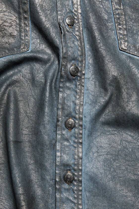 Acne Studios Jeanshemd – entspannte Passform Im Verkauf