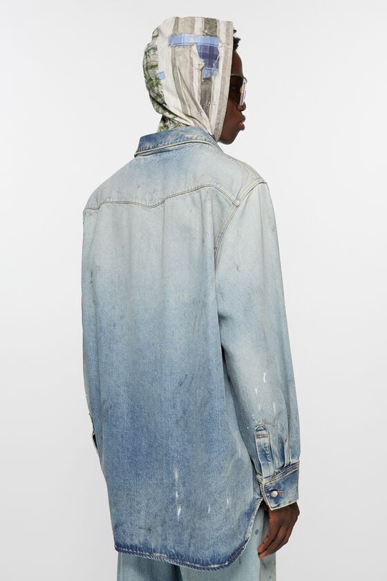 Acne Studios Jeanshemd – entspannte Passform zollfrei