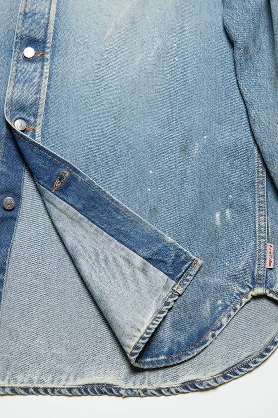 Acne Studios Jeanshemd – entspannte Passform zollfrei