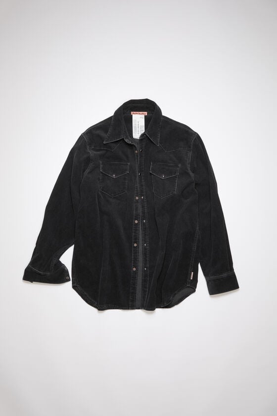 Acne Studios Cord-Hemd mit Knopfleiste 2025