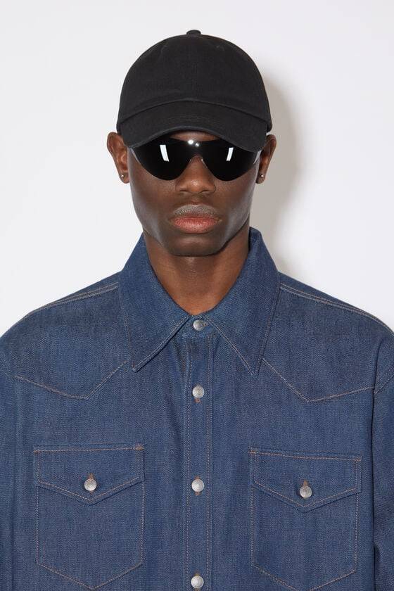 Acne Studios Jeanshemd mit Knopfleiste Online