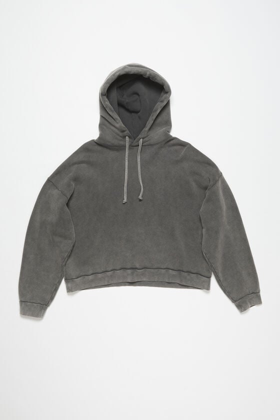Acne Studios Sweatshirt mit Kapuze und Logoaufnäher Hotsell