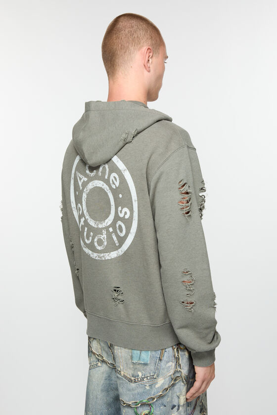 Acne Studios Hooded zipper sweater Fabrikverkauf