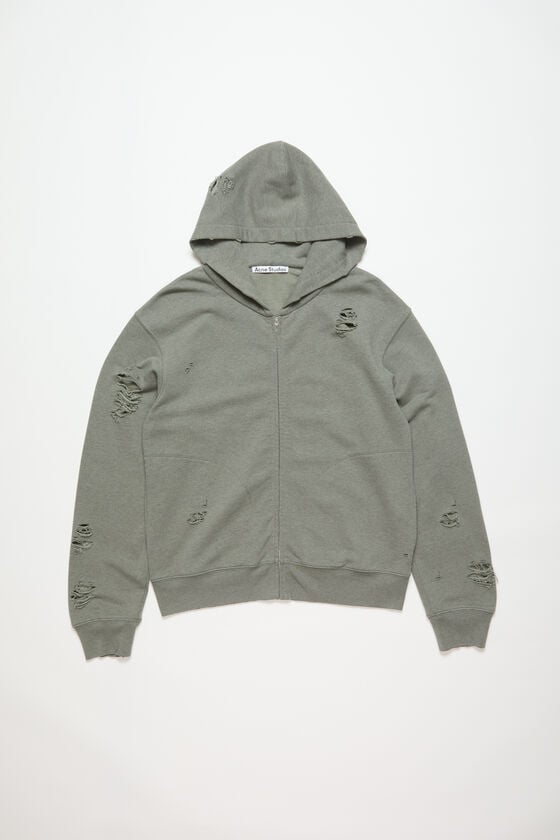Acne Studios Hooded zipper sweater Fabrikverkauf