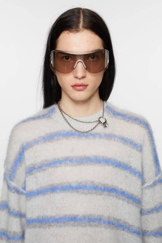 Acne Studios Pullover aus Mohair-Mix Großer Ausverkauf