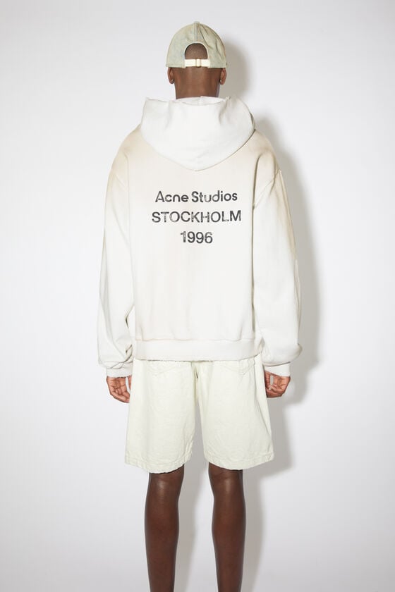 Acne Studios Kapuzenpullover mit Logo Preisnachlass