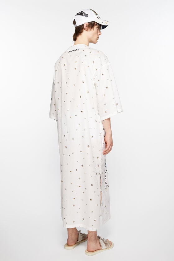 Acne Studios Bedrucktes Kleid Saisonschlussverkauf