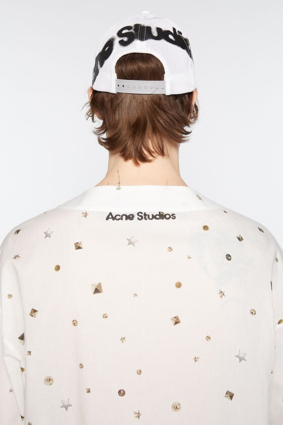 Acne Studios Bedrucktes Kleid Saisonschlussverkauf
