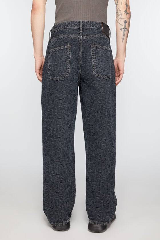 Acne Studios Baggy-Fit-Jeans - 1981M Monogram Osterangebot