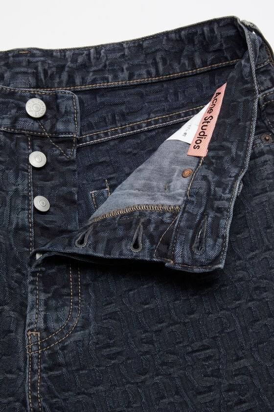 Acne Studios Baggy-Fit-Jeans - 1981M Monogram Osterangebot