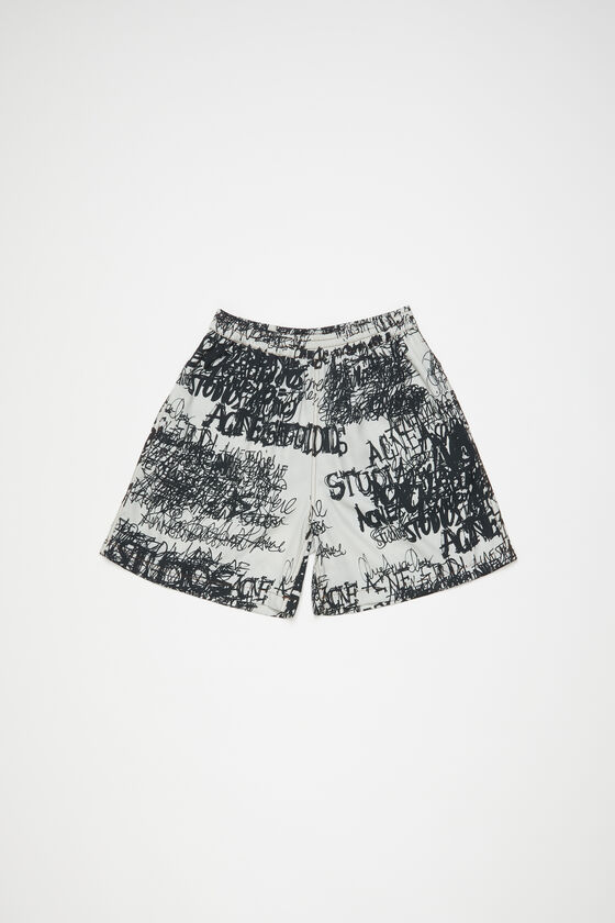 Acne Studios Bedruckte Shorts Begrenzt auf 3 Tage