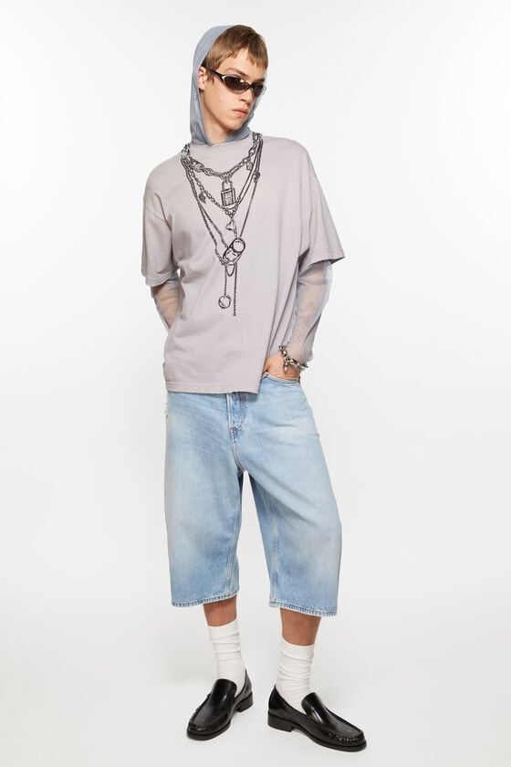 Acne Studios Jeansshorts - Lockere Passform Speichern exportieren