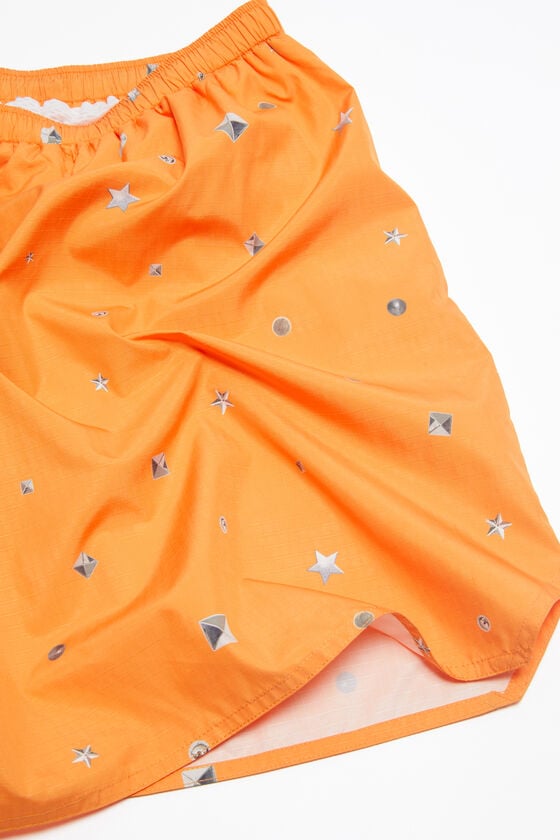Acne Studios Bedruckte Badeshorts Im Verkauf