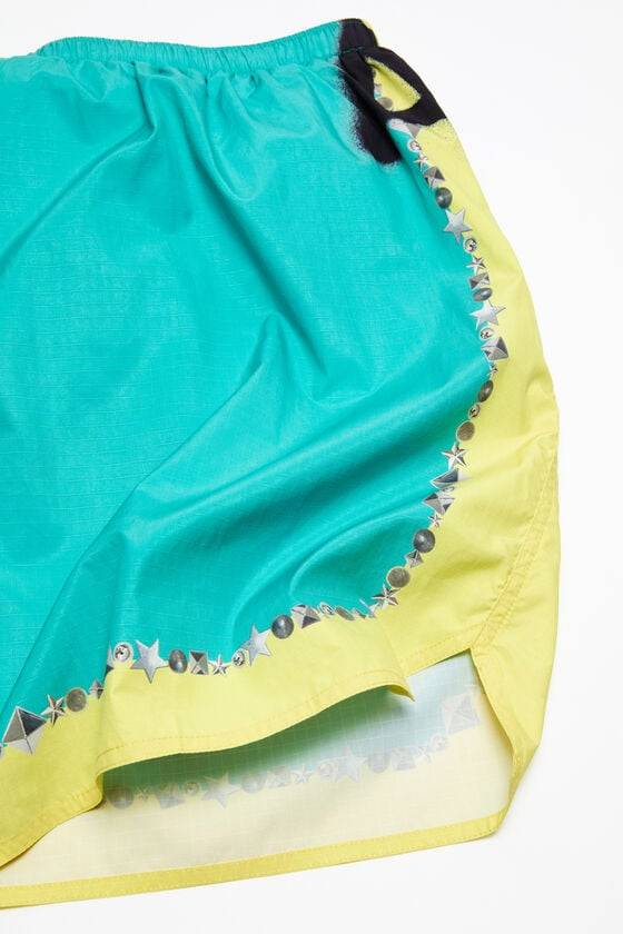 Acne Studios Bedruckte Badeshorts zollfrei