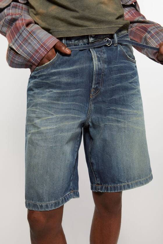 Acne Studios Denim-Shorts mit lockerer Passform 50% Rabatt für begrenzte Zeit