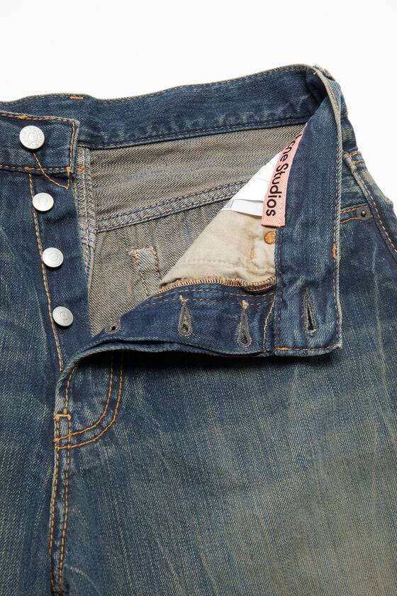 Acne Studios Jeansshorts - lockere Passform Rabatte dieses Monats