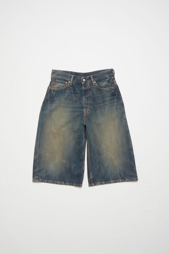 Acne Studios Jeansshorts - lockere Passform Rabatte dieses Monats