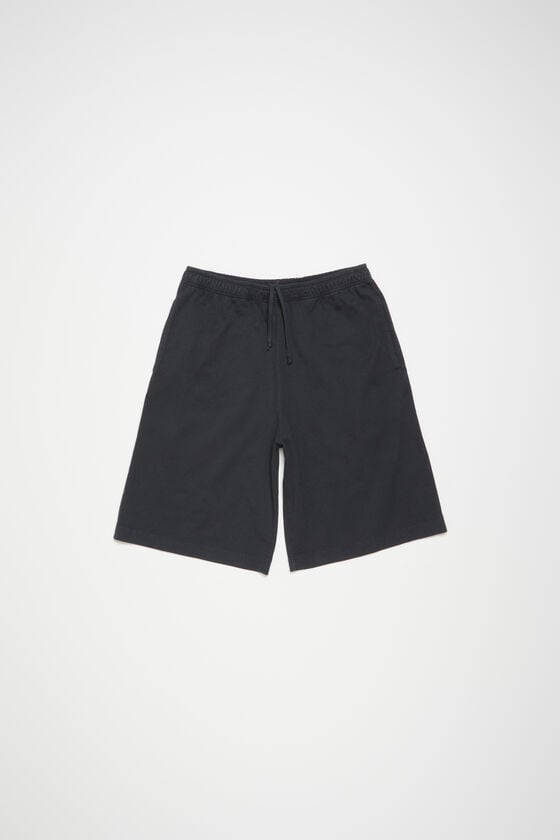 Acne Studios Jerseyshorts mit Logo-Stempel Angebote