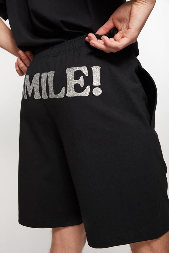 Acne Studios Bedruckte Sweat-Shorts Unisex Hotsell