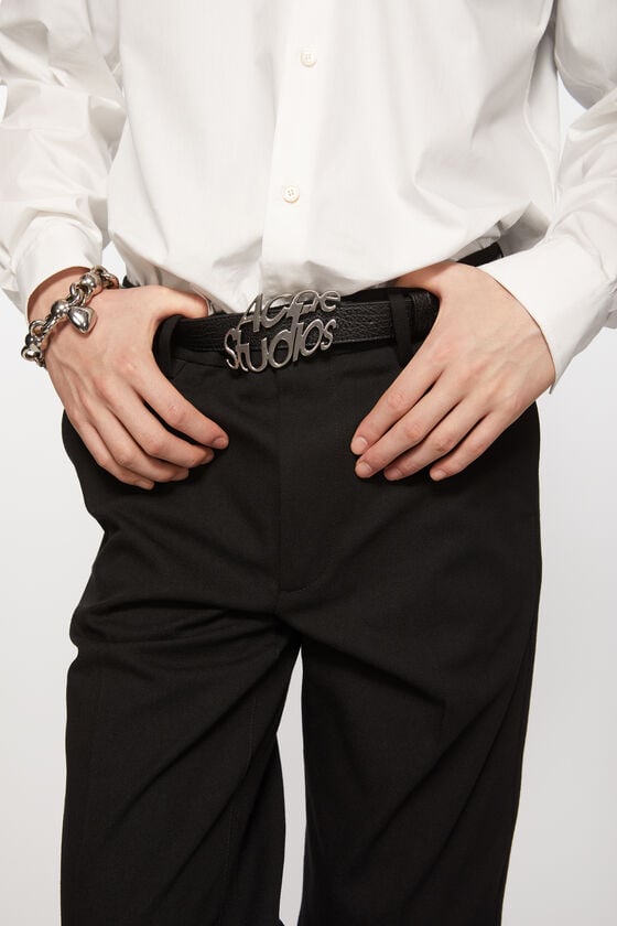Acne Studios Hose aus Twill-Baumwollmischung Flash Sale