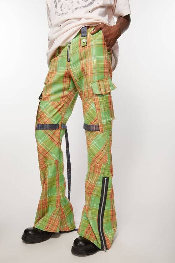 Acne Studios Cargo-Hose mit Karomuster Weihnachtsangebot