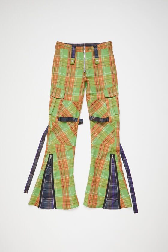 Acne Studios Cargo-Hose mit Karomuster Weihnachtsangebot