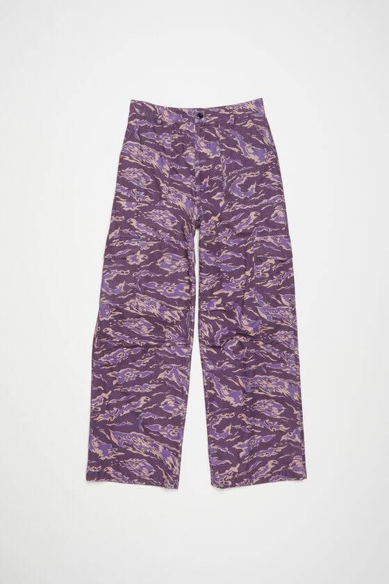 Acne Studios Hose mit Cargo-Print Heißer Verkauf