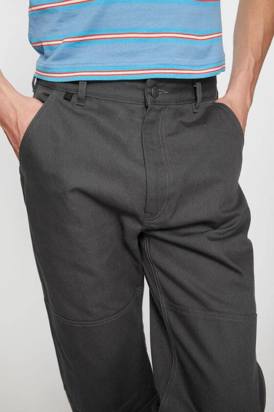 Acne Studios Canvas-Hose mit Patch-Konstruktion Unisex Top Angebot