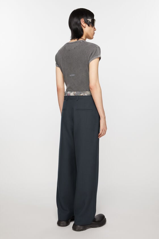 Acne Studios Hose aus Wollmischung Große Rabatte