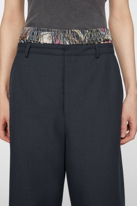 Acne Studios Hose aus Wollmischung Große Rabatte