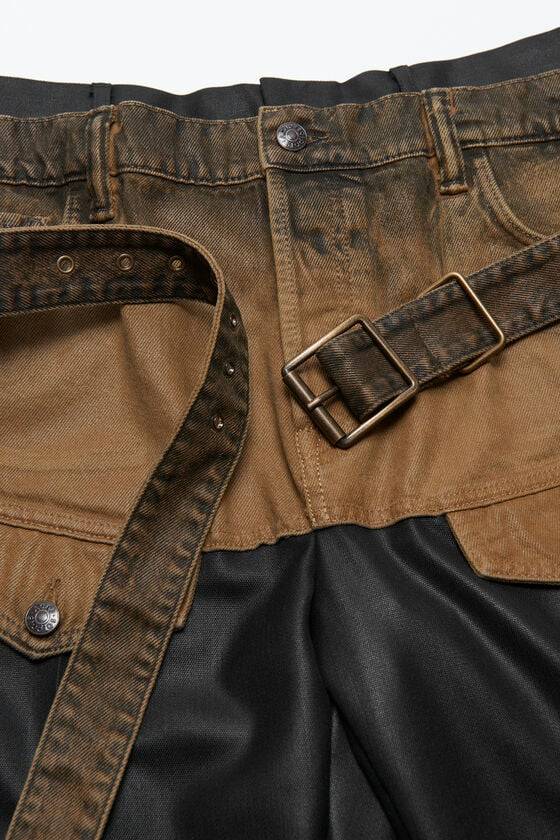 Acne Studios Hose aus Woll-Mix Tägliche Deals