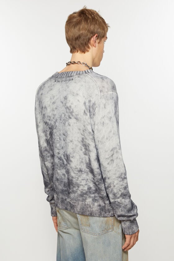 Acne Studios Pullover mit Acid-Print Neueste Stile