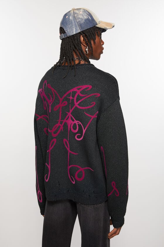 Acne Studios Bedruckter Pullover Letzte 2 Tage