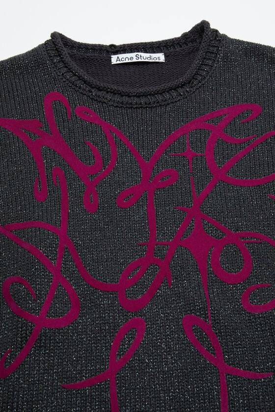 Acne Studios Bedruckter Pullover Letzte 2 Tage