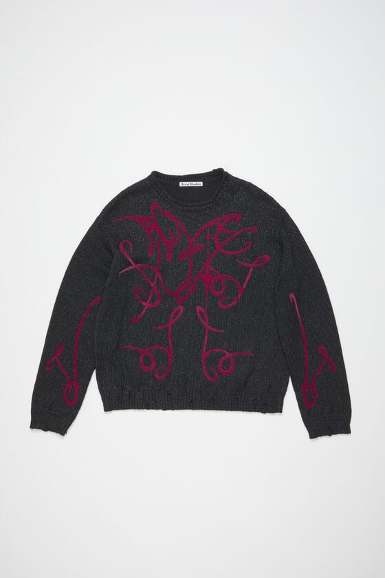 Acne Studios Bedruckter Pullover Letzte 2 Tage