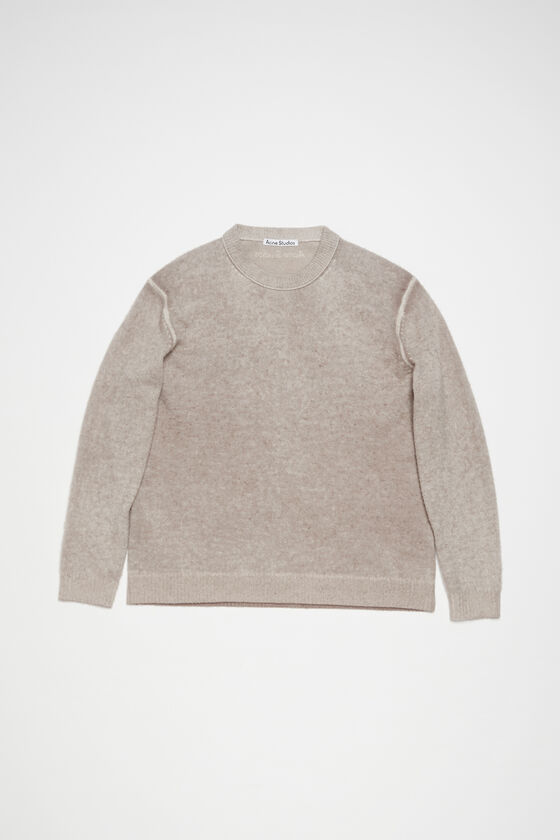 Acne Studios Bedruckter Pullover mit Rundhalsausschnitt Letzter Tag