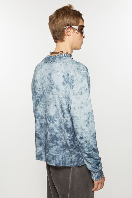 Acne Studios Pullover mit Acid-Print Zeitbegrenzte Promotion
