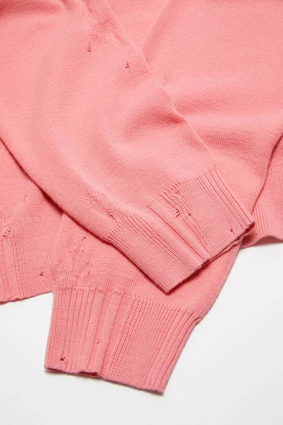 Acne Studios Strickjacke mit Reißverschluss im Used-Look Nur für heute
