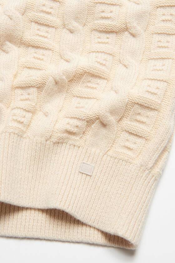 Acne Studios Ärmelloser Pullover aus Zopfwolle Unisex Bis zu 55% Rabatt