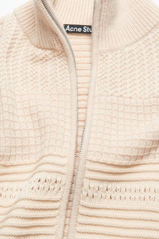 Acne Studios Strickjacke aus Patchwork-Strick Unisex Nur noch ein Tag übrig